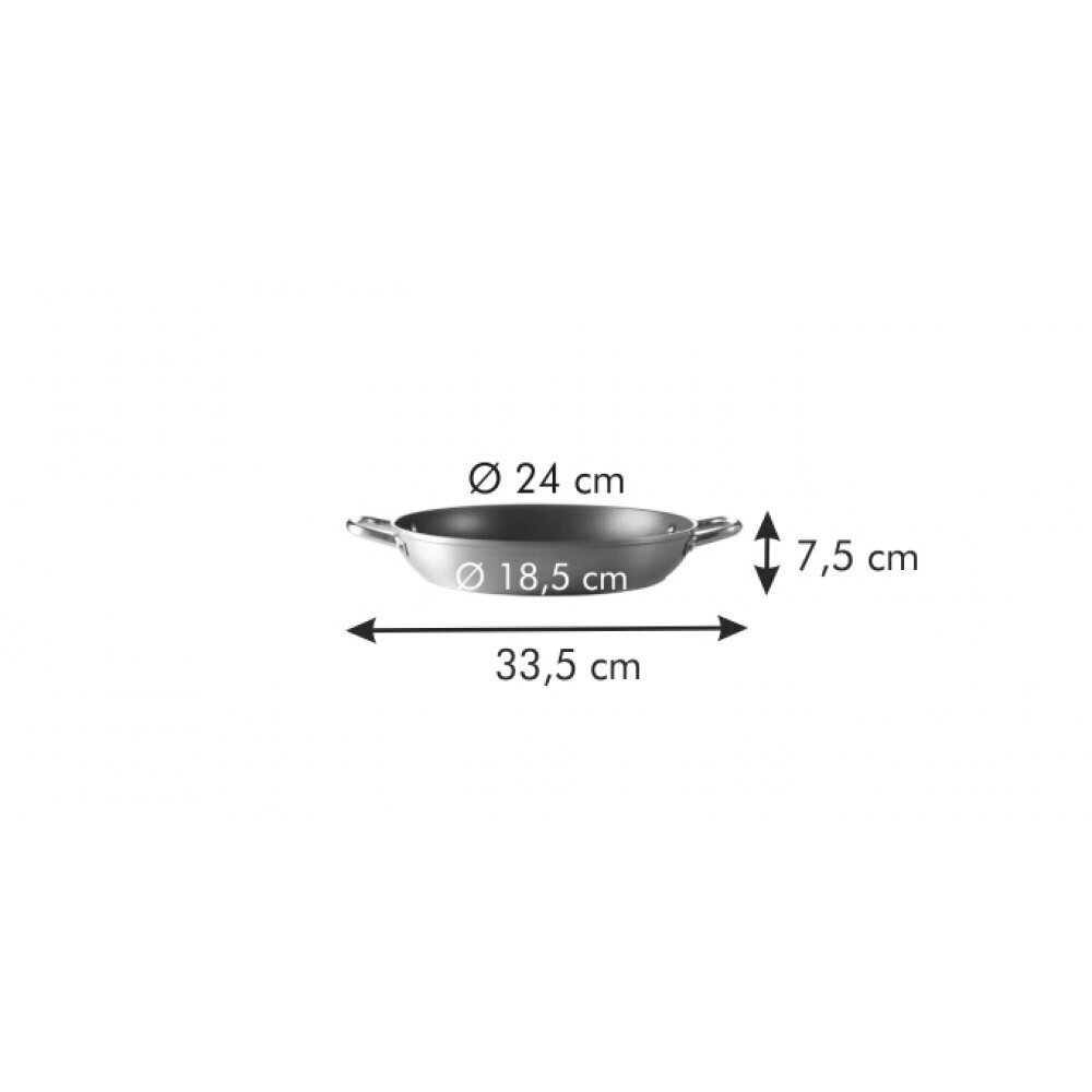 Tescoma Grand Chef panna, 24 cm cena un informācija | Pannas | 220.lv