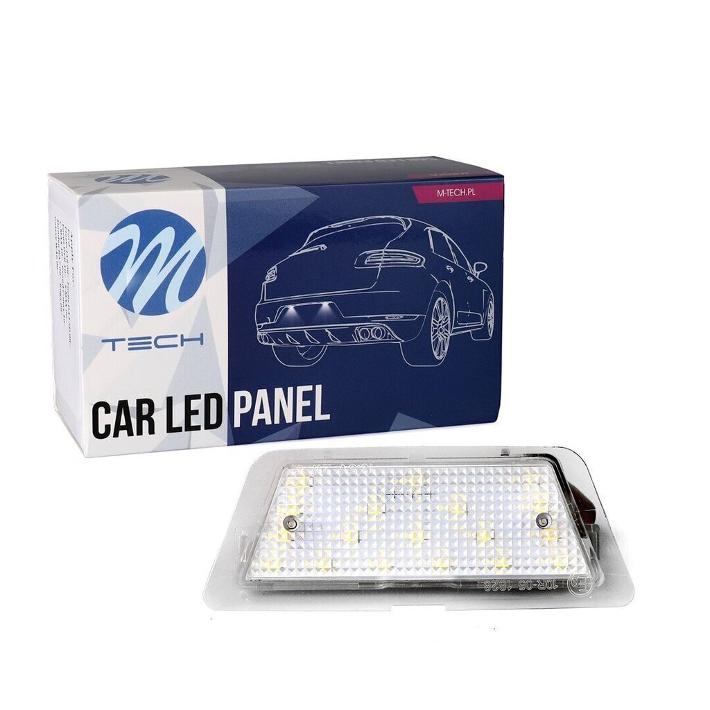 LED numura zīmes apgaismojuma spuldze M-Tech, Opel cena un informācija | Auto spuldzes | 220.lv
