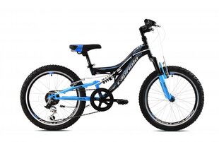 Velosipēds bērniem Capriolo MTB CTX200 20", melns/zils цена и информация | Велосипеды | 220.lv