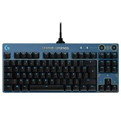 Spēļu tastatūra Logitech G Pro LEAGUE OF LEGENDS EDITION, US цена и информация | Клавиатуры | 220.lv