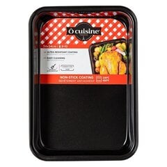 Cepšanas trauks Ô Cuisine, melns (34 x 24 cm) cena un informācija | Cepamais papīrs, trauki, formas | 220.lv