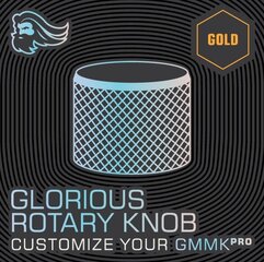 Glorious PC Gaming Race GMMK PRO Rotary Knob (Gold) цена и информация | Клавиатуры | 220.lv