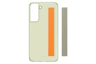 Samsung Clear Strap Cover Galaxy S21 FE оливково-зеленый EF-XG990CMEGWW цена и информация | Чехлы для телефонов | 220.lv