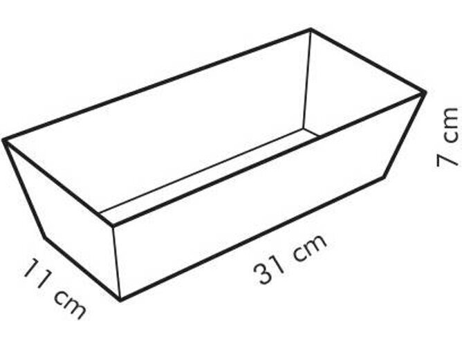 Tescoma Delicia cepšanas forma, 31x11 cm cena un informācija | Cepamais papīrs, trauki, formas | 220.lv