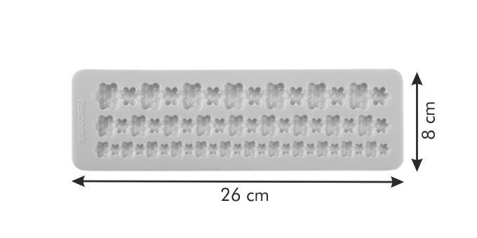 Tescoma Delicia Deco forma konditorejas izstrādājumu dekorēšanai, 26x8 cm cena un informācija | Cepamais papīrs, trauki, formas | 220.lv