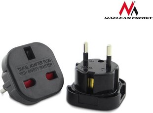 Maclean UK - адаптер для Европы цена и информация | Адаптеры и USB разветвители | 220.lv