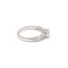 Серебряное кольцо SGKLR11689B цена и информация | Кольца | 220.lv