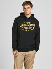 Jack & Jones vīriešu sporta jaka, melna cena un informācija | Vīriešu jakas | 220.lv