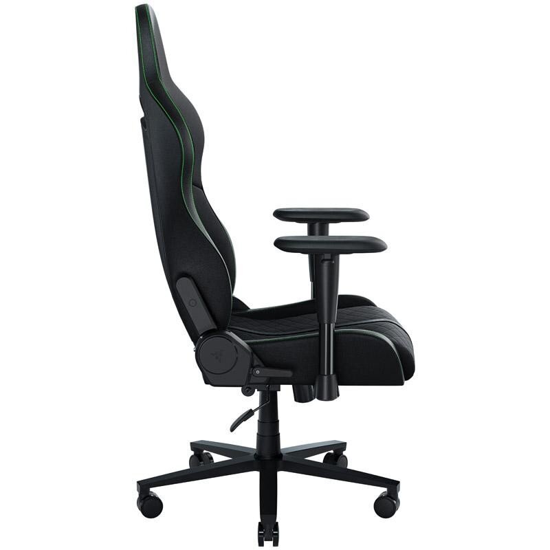 Spēļu krēsls Razer Enki X, melns/zaļš cena un informācija | Biroja krēsli | 220.lv
