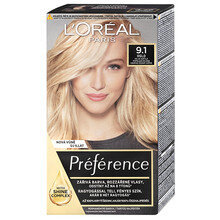 Matu krāsa L'Oréal Paris Préférense Hair Color, 10.21 Stockholm Velmi  světlá perlová blond цена | 220.lv