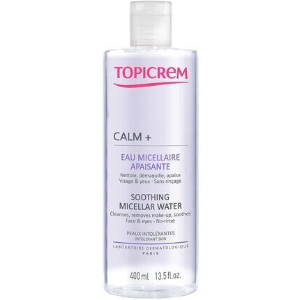 Nomierinošs micelārais ūdens CALM + Soothing Micellar Water 400 ml cena un informācija | Sejas ādas kopšana | 220.lv