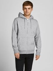 Мужская спортивная кофта Jack & Jones 12191895*02, светло-серая цена и информация | Мужские толстовки | 220.lv