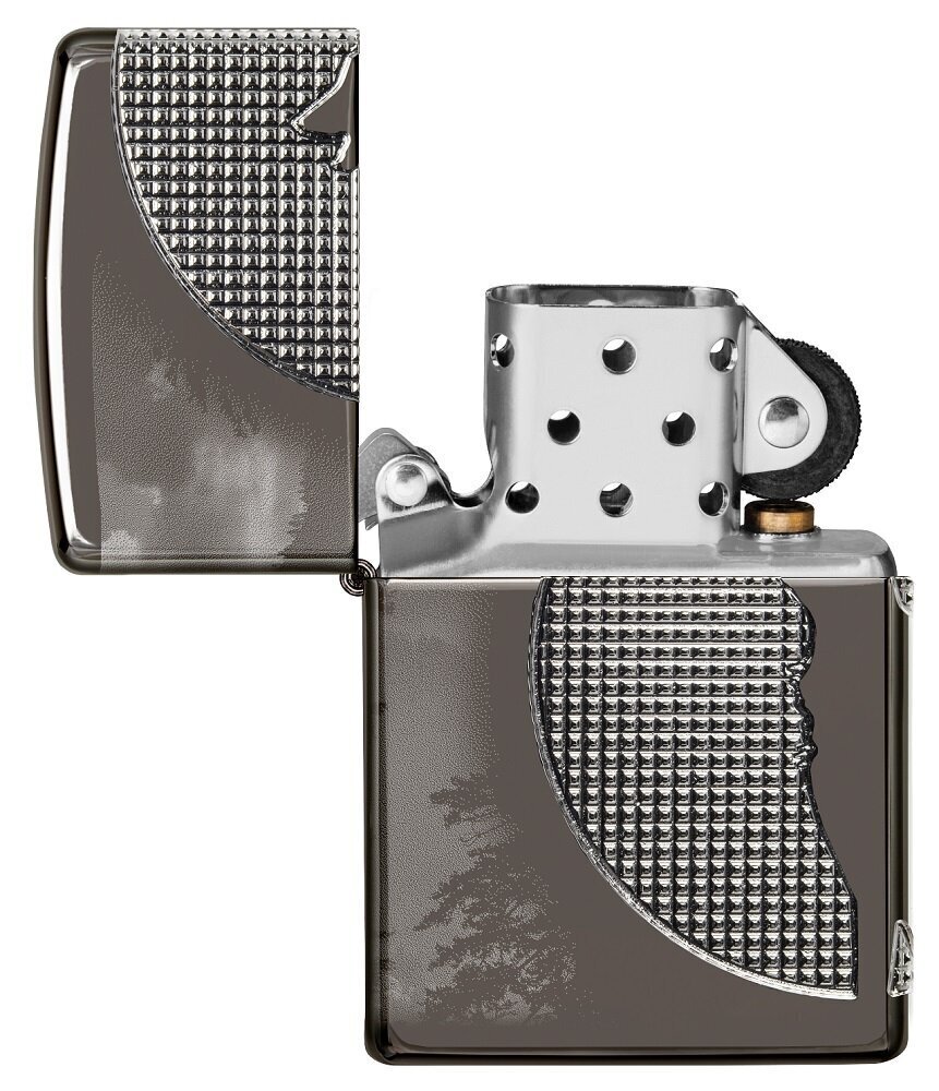 Zippo šķiltavas 49353 Armor® Wolf Design cena un informācija | Šķiltavas un aksesuāri | 220.lv