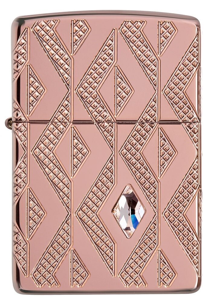 Zippo šķiltavas 49702 Armor® Geometric Diamond Pattern Design cena un informācija | Šķiltavas un aksesuāri | 220.lv