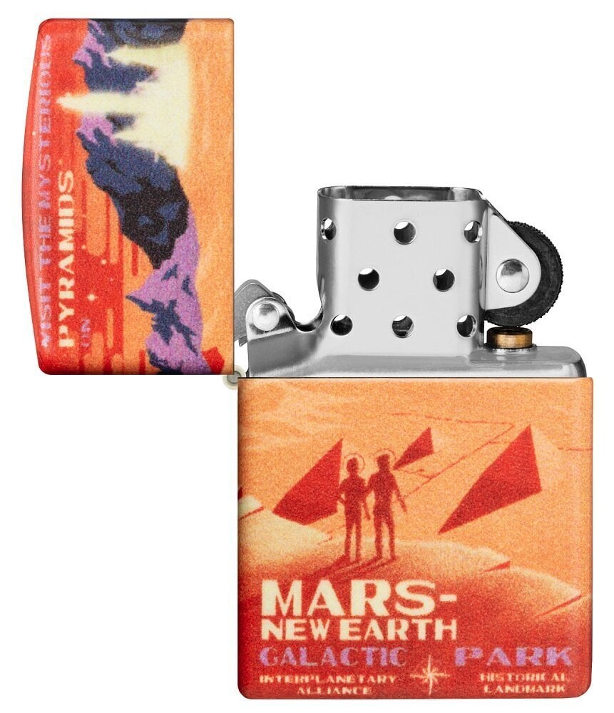 Zippo šķiltavas 49634 Mars Design cena un informācija | Šķiltavas un aksesuāri | 220.lv