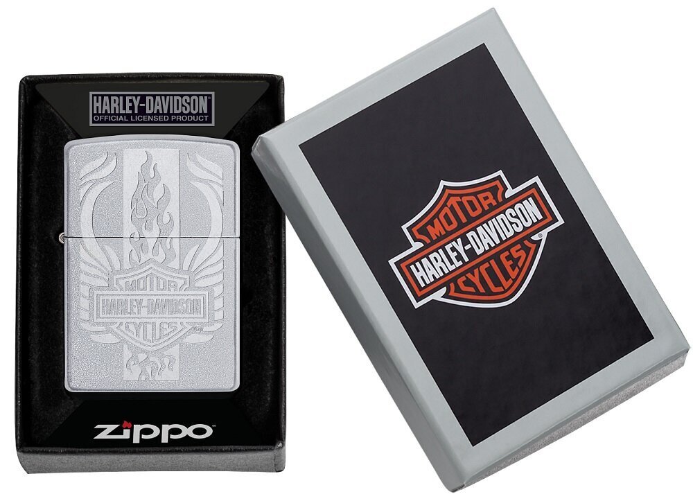 Zippo šķiltavas Harley-Davidson® 49660 cena un informācija | Šķiltavas un aksesuāri | 220.lv