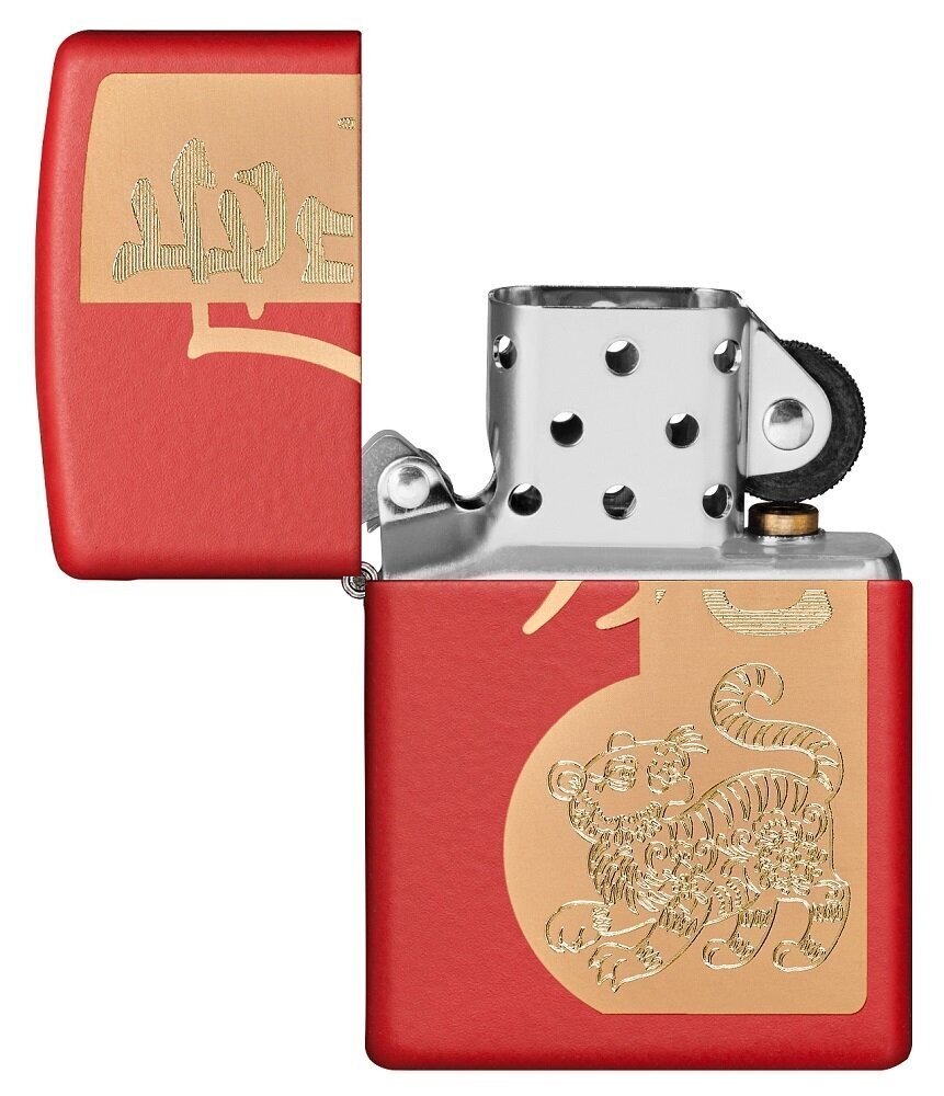 Zippo šķiltavas 49701 Year of the Tiger Design cena un informācija | Šķiltavas un aksesuāri | 220.lv