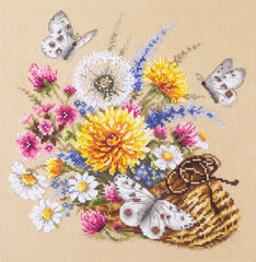 Набор для вышивания Magic Needle  "Meadow Flowers" 40-81 цена и информация | Принадлежности для вышивания | 220.lv