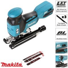 Akumulatora finierzāģis Makita DJV181Z 18 V цена и информация | Пилы, циркулярные станки | 220.lv