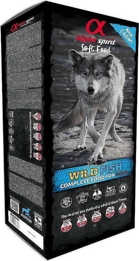 Alpha Spirit Wild Fish barība ar zivīm suņiem, 9kg cena un informācija | Sausā barība suņiem | 220.lv