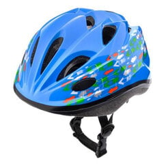 Детский велосипедный шлем Meteor KS07 Arrows, синий цена и информация | Шлемы | 220.lv