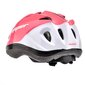 Bērnu velosipēda ķivere Meteor KS07, rozā/balta cena un informācija | Ķiveres | 220.lv
