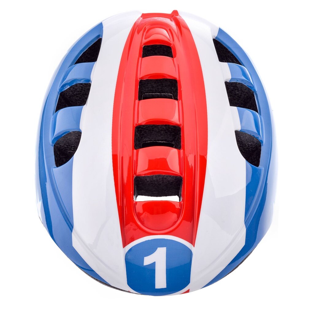 Bērnu velosipēda ķivere Meteor KS08, sarkana/zila cena un informācija | Ķiveres | 220.lv