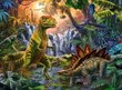 Ravensburger puzle Dinozauru oāze, 100 XXL gab. cena un informācija | Puzles, 3D puzles | 220.lv