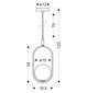 Candellux lighting gaismeklis Cordel 31-73457 cena un informācija | Piekaramās lampas | 220.lv