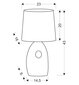 Candellux lighting gaismeklis Hierro 41-79916 cena un informācija | Galda lampas | 220.lv