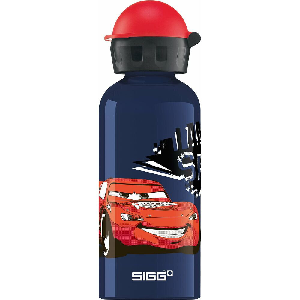 Pudele bērniem Sigg Cars Speed, 0.4 l cena un informācija | Ūdens pudeles | 220.lv
