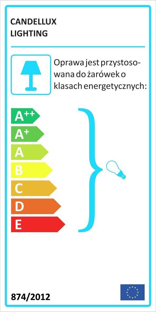 Candellux lighting gaismeklis Izzy 33-78070 цена и информация | Lustras | 220.lv