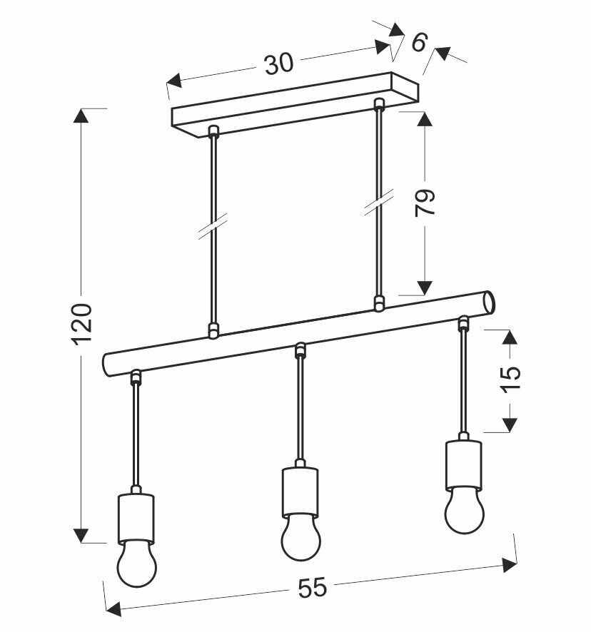 Candellux lighting gaismeklis Izzy 33-78063 цена и информация | Lustras | 220.lv