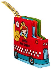 Mīksta grāmata "Mazā ugunsdzēsēju mašīna" / K´sKids Read & Play cena un informācija | Rotaļlietas zīdaiņiem | 220.lv