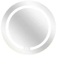 Круглое светодиодное зеркало, Ø 45 см цена и информация | Аксессуары для ванной комнаты | 220.lv