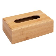Коробка для салфеток, бамбук цена и информация | Аксессуары для ванной комнаты | 220.lv