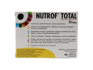 Uztura bagātinātājs Nutrof Total 30 kapsulas cena un informācija | Vitamīni, preparāti, uztura bagātinātāji labsajūtai | 220.lv