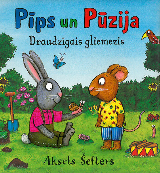 Pīps un Pūzija Draudzīgais gliemezis cena un informācija | Bērnu grāmatas | 220.lv