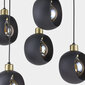 TK Lighting piekaramā lampa Cyklop Black 2756 cena un informācija | Piekaramās lampas | 220.lv