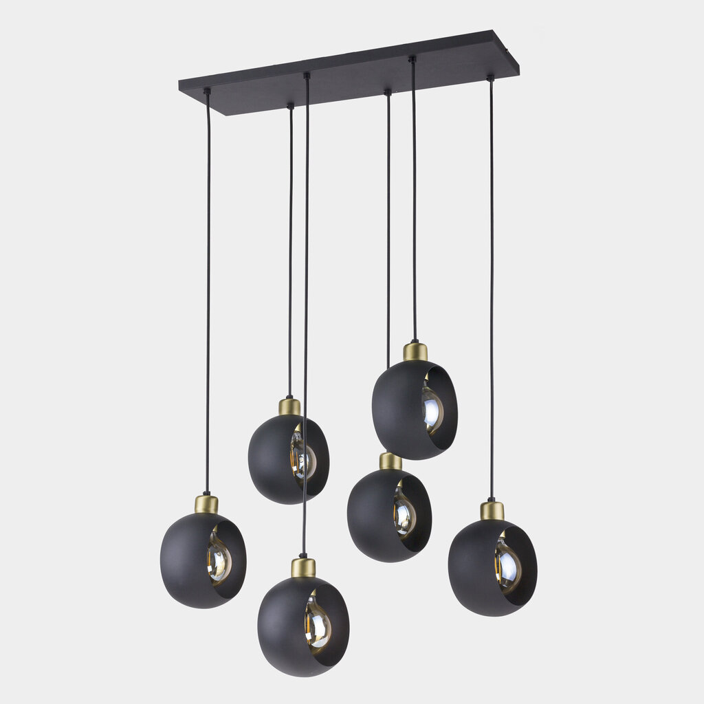 TK Lighting piekaramā lampa Cyklop Black 2756 cena un informācija | Piekaramās lampas | 220.lv