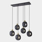 TK Lighting piekaramā lampa Cyklop Black 2756 cena un informācija | Piekaramās lampas | 220.lv