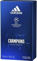 ADIDAS UEFA VIII vīriešu tualetes ūdens 50ml cena un informācija | Adidas Smaržas | 220.lv