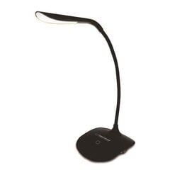 LED galda lampa ar 3 gaismas līmeņiem, ESPERANZA ELD103K 3W AC USB 5V / 4X AAA, bateriju strāvas avots cena un informācija | Galda lampas | 220.lv