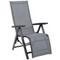 Saliekamais krēsls Kettler Cirrus, melns cena un informācija | Dārza krēsli | 220.lv
