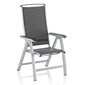 Saliekamais krēsls Kettler Forma II, pelēks/sudrabainas krāsas цена и информация | Dārza krēsli | 220.lv