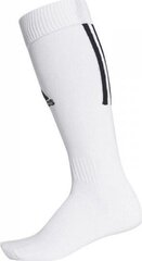 Взрослые футбольные гетры Adidas Santos: Цвет - Белый, Размер обуви - 37-39 цена и информация | Футбольная форма и другие товары | 220.lv