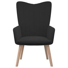 Atpūtas krēsls, melns цена и информация | Кресла в гостиную | 220.lv