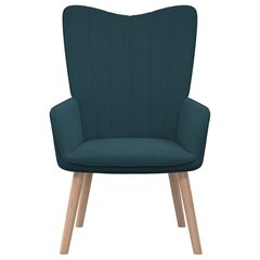 Atpūtas krēsls, zils cena un informācija | Atpūtas krēsli | 220.lv