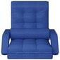 Matrača krēsls ar miega funkciju, zils цена и информация | Atpūtas krēsli | 220.lv