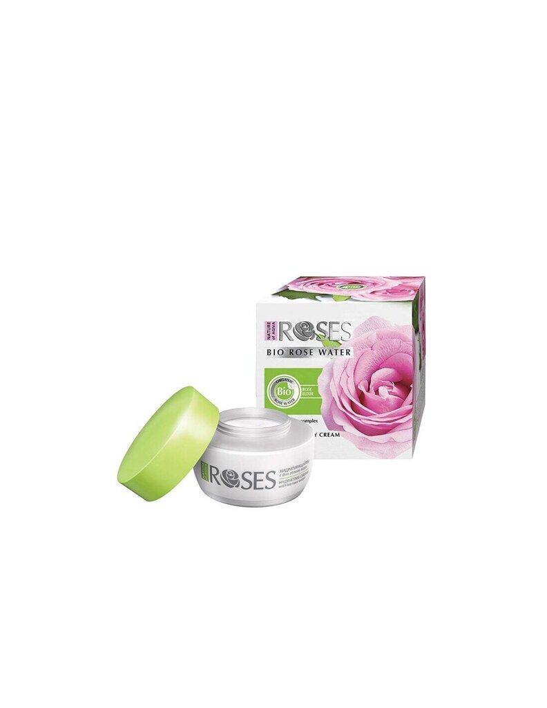 Īpaši mitrinošs dienas krēms Roses Bio Rose Water Hydrating Cream 50 ml цена и информация | Sejas krēmi | 220.lv
